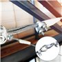 RXKFIGX 36 Pièce Serre Cable Acier,Serre Cable INOX,Serre Cable Acier 3mm+ M3 Cosses de Câble Metallique+Manchons en Aluminium, 