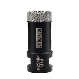 DT-DIATOOL Foret diamanté pour carrelage 25 mm – Scie cloche pour carreaux de porcelaine