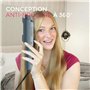 TYMO Boucleur a Cheveux Fer à Friser Automatique - CURLPRO Fer a Boucler Automatique Portable 25mm avec 3 Températures Réglables
