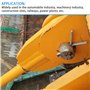 Lot de 290 goupilles fendues en acier inoxydable 24 tailles pour l'agriculture, l'industrie et la construction