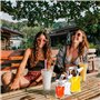 Lot de 12 pochettes de boisson réutilisables pour festivals, bouteilles de boissons, alcool, jus de fruits, sacs en plastique po