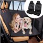 Lot de 2 housses de siège avant, housses de siège de voiture imperméables, pour tous les types de sièges de voiture, protègent v