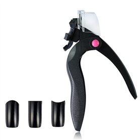 Coupe-ongles en acrylique professionnel réglable en acier inoxydable et 1pcs Coupe Capsules Ongles Pince Ongle Gel Coupe Cuticul