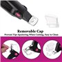 Coupe-ongles en acrylique professionnel réglable en acier inoxydable et 1pcs Coupe Capsules Ongles Pince Ongle Gel Coupe Cuticul