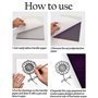 Viexpand Lot de 25 Feuilles de Papier de Transfert de Tatouage, Papier calque de Tatouage de Papier Graphite, de Papier Carbone,
