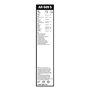 Bosch Balais d'Essuie–Glace Plats Aerotwin Retrofit AR609S, Longueur: 600mm/600mm – 1 Paire de Balais avant