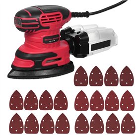 Delta Sander Ponceuse Orbitale 220W 13000RPM Avec Collecteur De PoussièRe