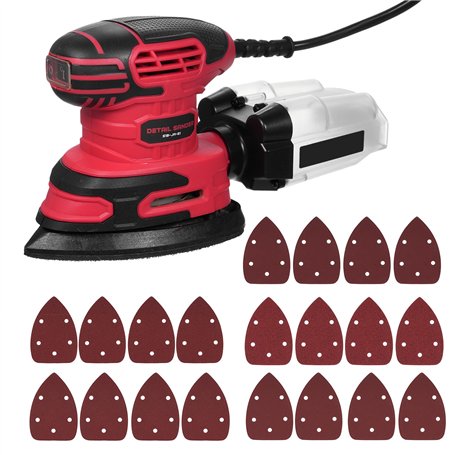 Delta Sander Ponceuse Orbitale 220W 13000RPM Avec Collecteur De PoussièRe