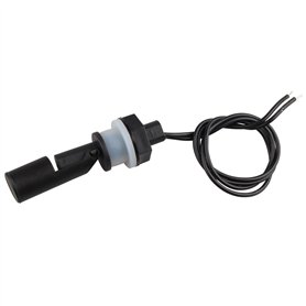 HALJIA PP Basse Pression Fixation latérale Horizontal Capteur de Niveau d'eau Capteur de Niveau de Liquide Interrupteur à Flotte