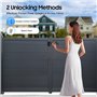 24V Verrouillage électrique de portail mécanisme magnétique 1 seconde pour déverrouiller Serrure électrique pour portails rotati