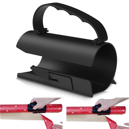 Coupe Papier d'emballage Coupe Papier D'emballage Coulissant Massicot de Papier Emballage Cadeau Coupe Papier Rouleau Simple Rap