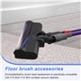 Accessoires for aspirateurs, tête de brosse électrique for sol compatible avec les aspirateurs sans fil Dyson V10 Slim/V12 Slim.
