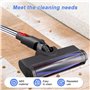 Accessoires for aspirateurs, tête de brosse électrique for sol compatible avec les aspirateurs sans fil Dyson V10 Slim/V12 Slim.