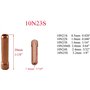RIVERWELD Corps de Collet pour Diffuseur de Gaz Compact TIG 17GL116 10N23S 1.6mm kit d'assortiment pour QQ300 PTA DB SR WP 17 18