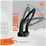 XE Étriers d'équitation en Acier Inoxydable – 4.25 Pouce Étriers Flexibles pour Cavaliers, Idéaux Antidérapants Semelles en Seme
