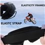 Moto des Lunettes de Protection, Lunettes de Protection de Yeux Visage Masque Pour Sport de Plein, Lunettes Anti-Buée Uv Avec Re