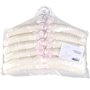 LOHAS Home Rembourrés Couleurs cintres en Satin, très résistant, 38 cm, 10 unités