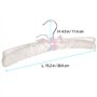 LOHAS Home Rembourrés Couleurs cintres en Satin, très résistant, 38 cm, 10 unités
