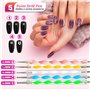 2 Boîtes Ongles Strass et 1 Boîte de Papie