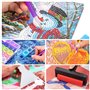 JOYBOY Tablette Lumineuse A4,Diamond Painting Accessoires,Luminosité Réglable Portable Table Lumineuse Planche Dessin avec USB C