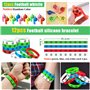 JOYBOY Football Pinata Anniversaire Garcon,140pcs Football Anniversaire Cadeau avec Ballon Football Porte Clés Medailles Bracele