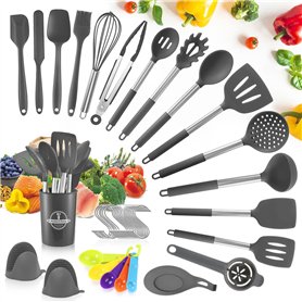 TWBEST Ustensiles de Cuisine Silicone