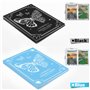 TAVADA Diamond Painting Album,A3 Diamond Painting Dossier,livre de rangement pour peinture diamant 30 pochettes transparentes pe