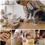 YUTUY Outils de Sculpture, 62 PCS Outil de Poterie,Outil Modelage Outil de Poterie Sculpture,Clay Sculpting ToolsEn Bois avec Sa