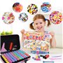 TAVADA Diamond Painting Accessoires Boite de Rangement,70 Emplacements Boite Diamond Painting Rangement,Boîtes d'accessoires de 