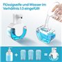 IGUGI Distributeur de Savon Automatique, 420ml Distributeur de Savon sans Contact USB Rechargeable Distributeur Savon Mural IPX5