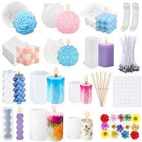 YUTUY Moules 3D Cube en Silicone