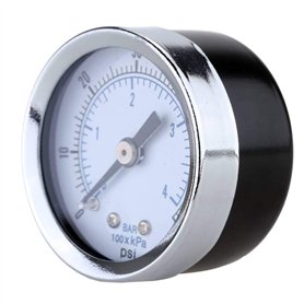 Byubox 40mm 0-60psi 1/8" NPT Mini jauge de pression d'air Compresseur hydraulique Vacuomètre manomètre testeur de pression