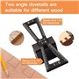 YOSELIN Ensemble d'outils de marquage de roue gabarit à queue d'aronde comprenant 2 cutter de roue verrouillé pour bois dur 1 ja
