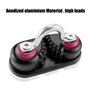 Taquet à Came Bateau Taquet Coinceur Corde Voile en Aluminium Diamètre Ligne Max 15mm/0.59" pour