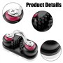 MiOYOOW 2 Pcs Taquet Coinceur, Taquet à Came Bateau Taquet Coinceur Corde Voile en Aluminium Diamètre Ligne Max 15mm/0.59" pour 