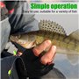 Pré-noué Bas de Ligne Peche en Mer, 5 Pcs de Dropshot Rigs de Pêche, 6 Couleurs, avec Flotteur Fluorescent et 2 Hameçons pour Po