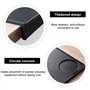 Tapis de Bourrage pour Expresso, 20,5×15cm Tamping Mat en Silicone, Station Tassage à Tamper d'angle pour Outil de Baristas, Cui