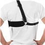 Holster d'épaule, Holster Aisselle Vertical, Étui à Pistolet Dissimulé, Sangle Réglable de 95 à 150cm, avec Pochette pour Téléph