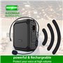 SHIDU Amplificateur de Voix sans Fil Haut-Parleur Bluetooth Système de sonorisation Portable étanche 18W avec Casque Micro sans 