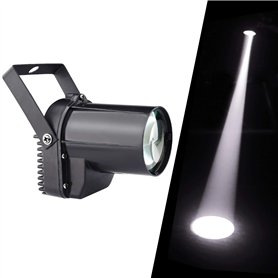 3w Blanc Projecteur pour Boule à Facettes Lumiere pour Boule a Facette avec Moteur
