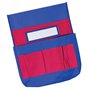 Sac de rangement pour chaise, organiseur de chaise de salle de classe avec étiquette de nom pour maison, salle de classe, chambr