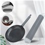 Manchon de poignée de poêle en silicone, isolation résistante à la chaleur pour poignée de casserole, support de poignée de prot