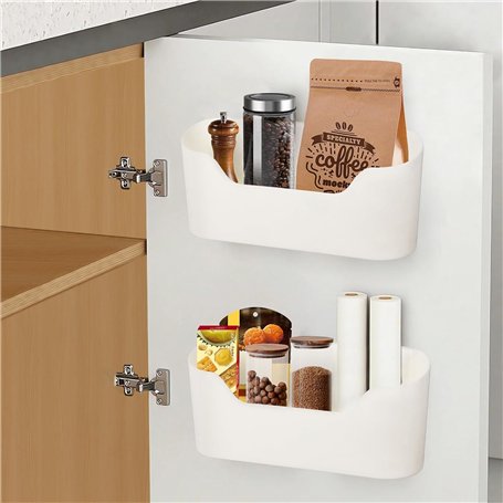 Farnirvana 2 pièces Armoires de Cuisine Porte Boîte de Rangement