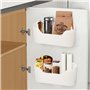 Farnirvana 2 pièces Armoires de Cuisine Porte Boîte de Rangement
