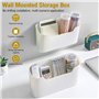 Farnirvana 2 pièces Armoires de Cuisine Porte Boîte de Rangement, boîtes de Rangement Autocollantes pour Porte d'armoire de Cuis