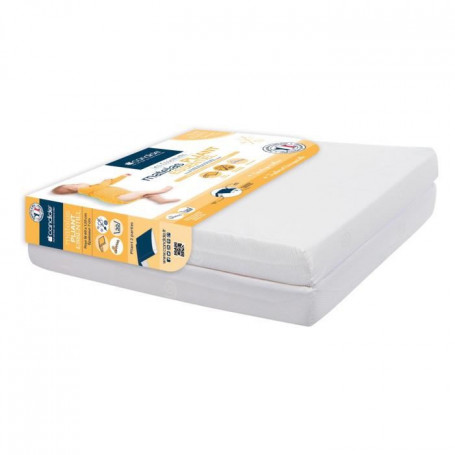 CANDIDE Matelas Pliant 2 Parties Ecru - 60x120 cm 122,99 €