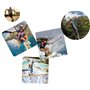Harwerrel Perche à Selfie Bâton Télescopique Extensible Aluminium Manche Monopod (7-19 Pouce) pour GoPro Hero (2018) Hero 7 6 5 