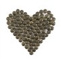 Yasorn Clous Tapissier Laiton Cuivre Meubles Décoratifs 14mm Motif de Fleurs DIY Clous 100pcs