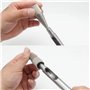 Meuleuse de perçage de trous ronds en émeri, affûteur de bord de poinçon pour bricolage artisan du cuir 3-16MM outil de meuleuse