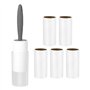 VIVIIHOO Brosse à charpie pour vêtements et meubles - Rouleau anti-peluches Rouleau de rechange pour vêtements et rouleaux anti-